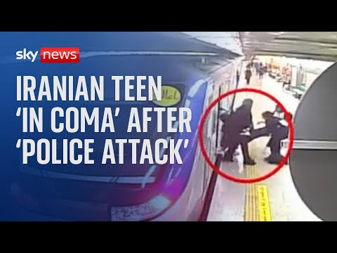 Iran: Girl dragged from train after 'attack by police'
