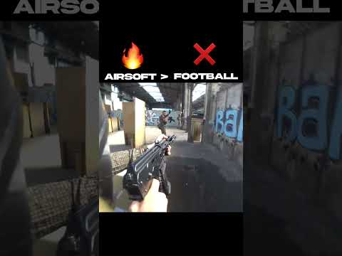 airsoft is better #airsoft #airsoftcqb #warzone #usmilitarycombat #fakegun #milsim #football
