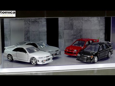 内装も良いね！【トミカプレミアム10周年復刻！】 日産 スカイライン GT-Rと三菱 ランサー GSR エボリューションIIIをチェック！