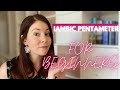 Understanding Iambic Pentameter Rhythm