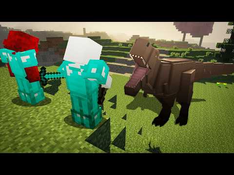 Surviving Dinosaurs in Minecraft