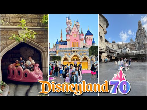 Disneyland Vlog Day 3! (70th Anniversary) 🥹