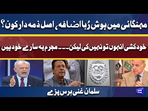 IMF Deal With Pakistan! Salman Ghani Gets Angry Bashes on Imran Khan