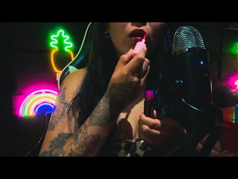 ASMR EN ESPAÑOL | HACIENDO UN GLOSS COMESTIBLE🤤
