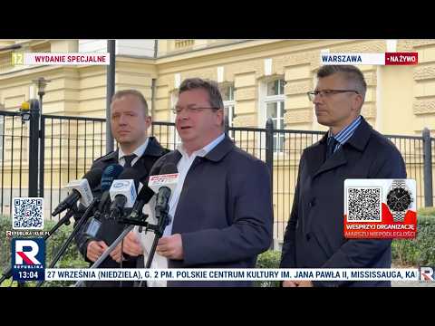 Na żywo! AFERA PLATFORMY - ZONDACRYPTO ,,Składamy zawiadomienie do prokuratory krajowej''