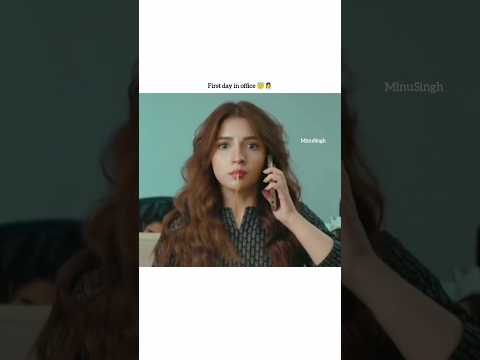 1st day in office 😇 #meemsemohabbat #dananeer #ytshorts #pakistanidrama #shorts #viral #attitude