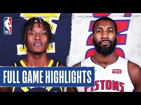 PACERS at PISTONS | Drummond, Wood Combine For 37 PTS, 30 REB | Oct. 28, 2019