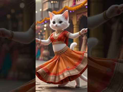 Cute kitten wedding dance🥰🥰#viralshorts #cutecat #Zacto F