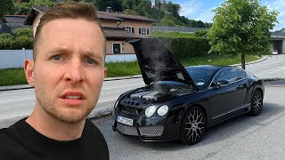 2000km Roadtrip im Bentley endet in einem Desaster