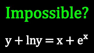 The Weirdest Equation Yet
