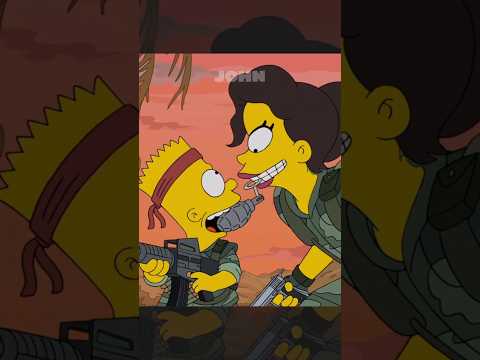BART E A PROFESSORA NOVA #simpsons