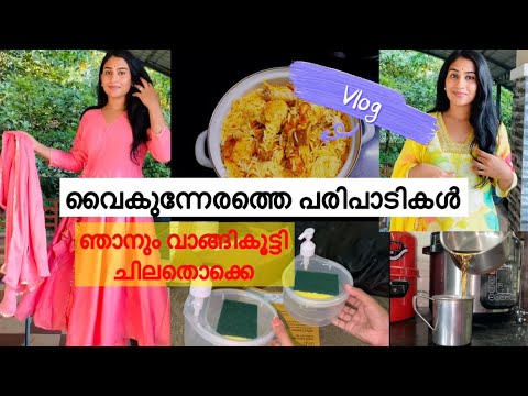 Vlog വൈകുന്നേരത്തെ കുറച്ച് പരിപാടികൾ||ഞാനുംവാങ്ങികൂട്ടി കുറെയൊക്കെ😌||Malayali Makeover