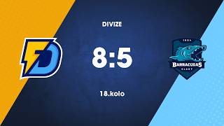 MUŽI A | Divize | FD Teplice vs. FbC Barracudas Slaný | 8:5