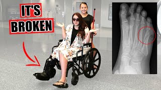 Going To The EMERGENCY ROOM | She Broke Her Foot!