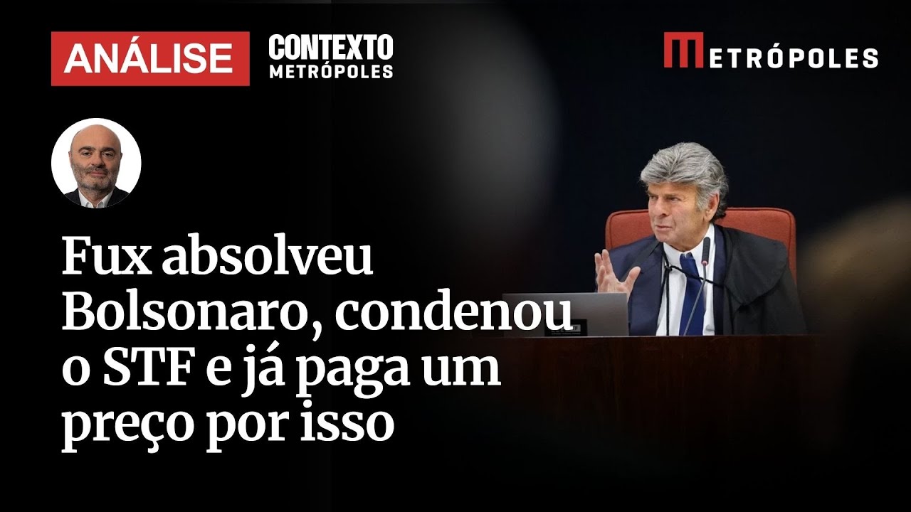 Fux absolveu Bolsonaro condenou o STF e já paga um preço por isso analisa Mario Sabino