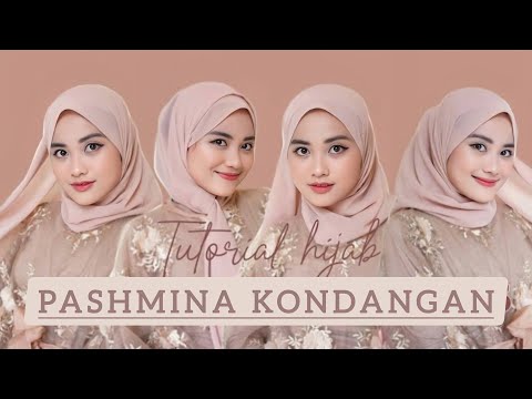 Tutorial & Gaya Hijab Pashmina Simple Untuk Kondangan, Lamaran, dan Wisuda