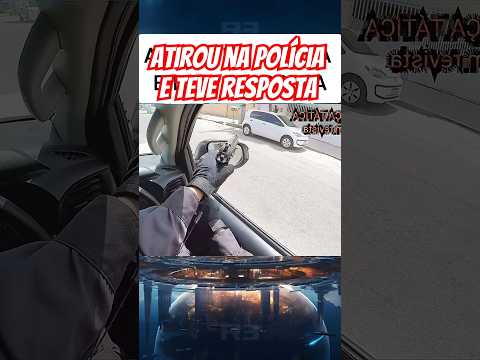 Atirou na Polícia e Teve Resposta #notícias #pmsp #policia #noticias #fuga #pm