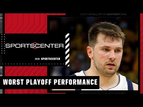 This is the WORST Luka Doncic has looked in the postseason BY FAR - Tim Legler | SportsCenter video clip