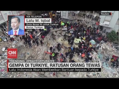 Gempa Di Turkiye, Ratusan Orang Tewas