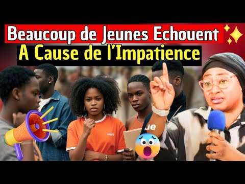 Beaucoup de Jeunes Echouent à Cause de l'Impatience // Past Joelle kabasele