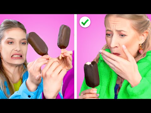 NEW GIRL VS POPULAR GIRL AT SCHOOL😎| ALUNA NOVA VS GAROTA POPULAR | Dicas DIY e Situações Divertidas