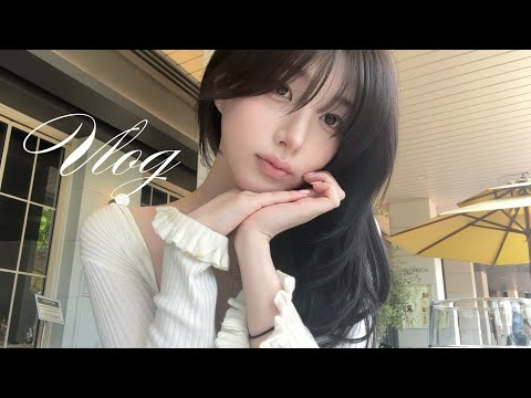 Daily vlog ༘⋆✿⋆.⋆˚࿔| 캔들공방, 베이킹, 점심 데이트, grwm, 첫사랑 향수