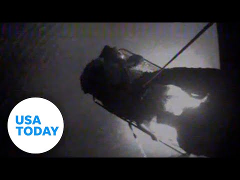YouTube video thumbnail: Coast Guard Rescues Three off Bahamas Coast