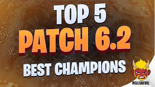WILD RIFT | Top 5 Best Champions In Patch 6.2!