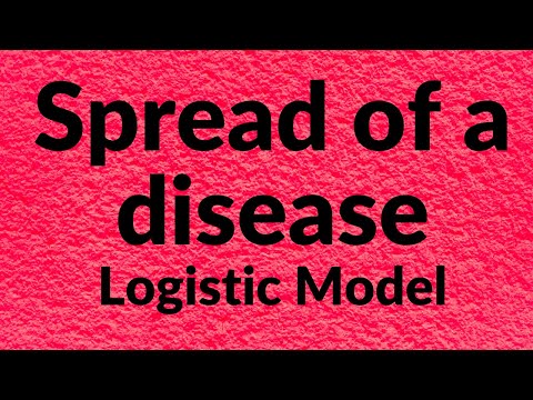 Spread of a disease (Logistic model): Mathematical...