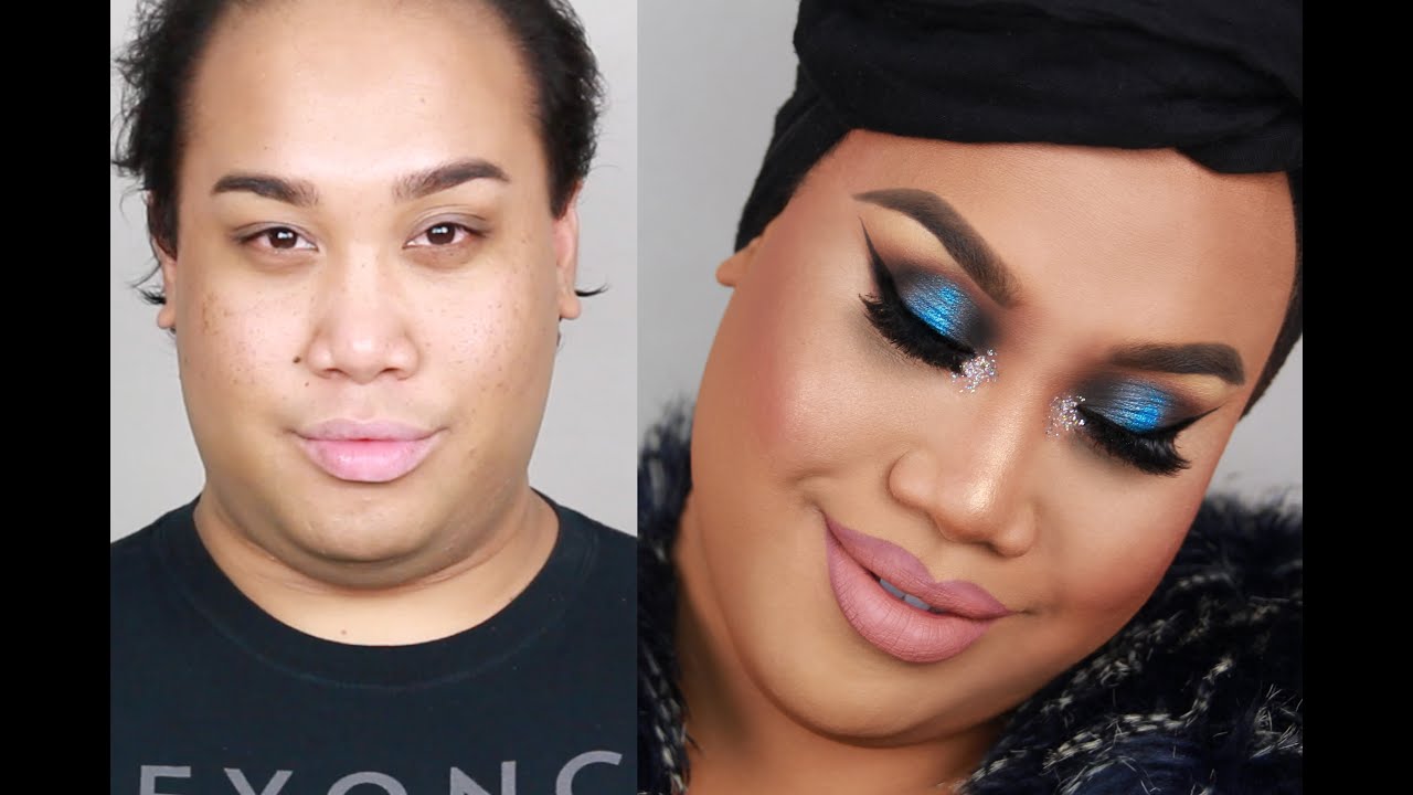 Blue Smokey Eye New Years Eve Makeup Tutorial PatrickStarrr