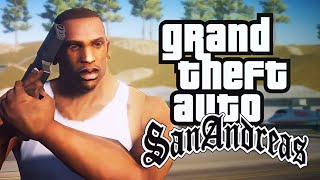 GTA SAN ANDREAS DE UMA FORMA COMO VOCÊ NUNCA VIU NA VIDA KKKKK