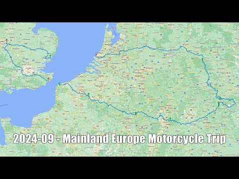 2024-09 - Mainland Europe Motorcycle Trip