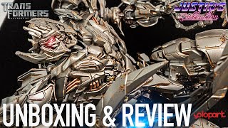 Yolopark Megatron Transformers Revenge of the Fallen AMK Pro Figure Unboxing & Review
