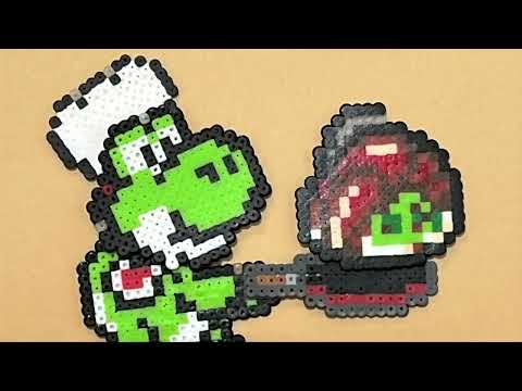 暑かったり寒かったりする最近のヨッシー動画まとめ。【Stop motion】【Perier Beads 】【Super Mario]【yoshi 】