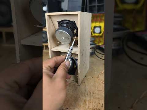 mini speaker installation