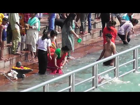 गंगा स्नान हरिद्वार | हर हर गंगे | Ganga Snan 2024 Haridwar | Har Ki Pauri Haridwar Ganga Snan 2024