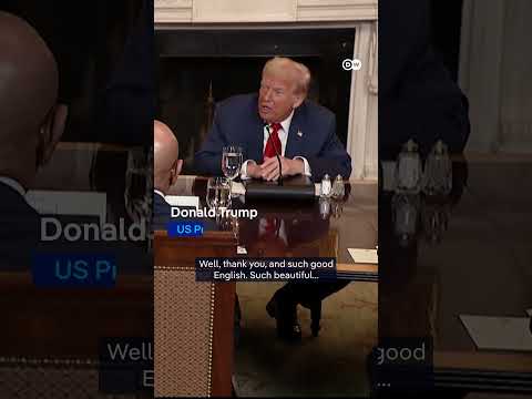 Trump praises Liberia's president for his 'good English' – the country's official language