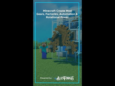 Minecraft Create Mod – Gears, Factories, Automation & Rotational Power