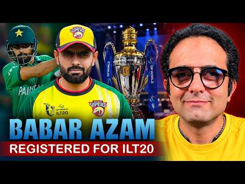 Babar Azam has <strong>registered</strong> himself for the ILT20 Auction 🇵🇰🏏