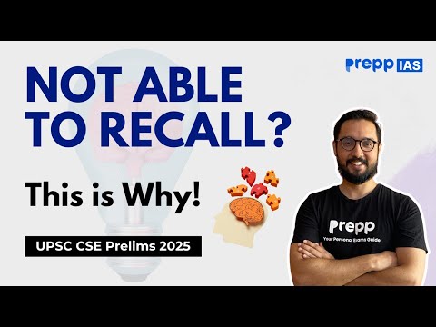 Not Able To Recall In Exam | This Is The Reason | UPSC CSE Tricks #upsc2025 #upscstrategy #upscexam