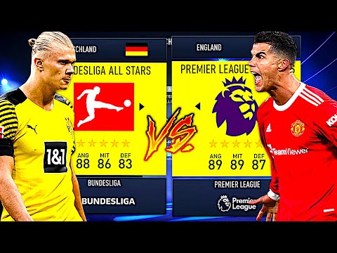 BUNDESLIGA GEGEN PREMIER LEAGUE !!! 🆚⚔️ FIFA 22 Karrieremodus Experiment