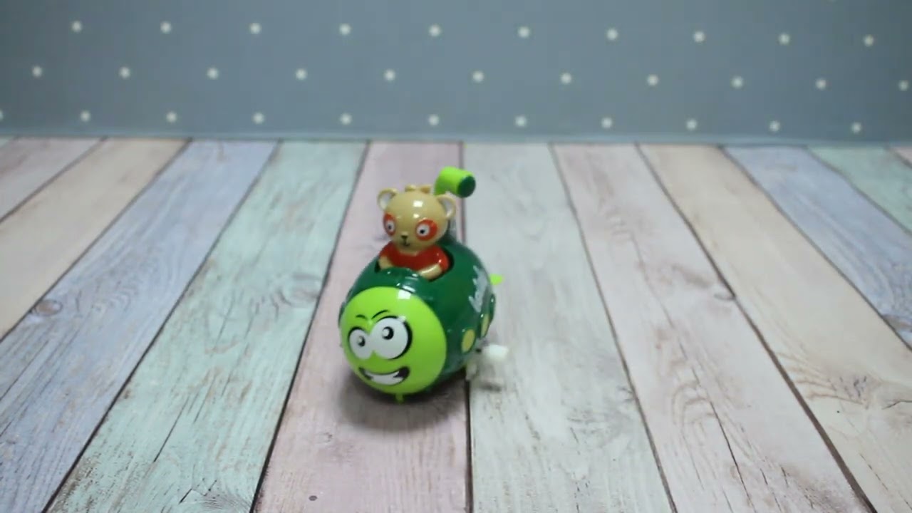 Игрушка заводная Забавный транспорт - видео