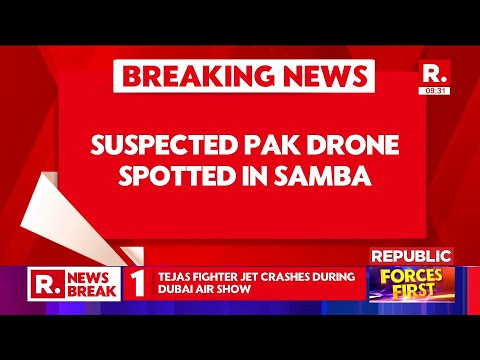 BRAKING LIVE: Suspected Pakistani Drone Spotted in Aamba, Security Forces Launches Search Operation