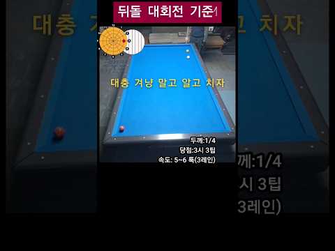 이제 대회전 기준을 알고구사 하자!!기준1화