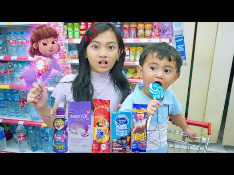 KERIBETAN SALSA JAJAN SATU WARNA 🍭 KARAKTER MERI DI FILM JUMBO