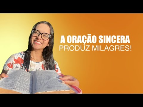 1 Samuel 1 A oração sincera produz milagres!