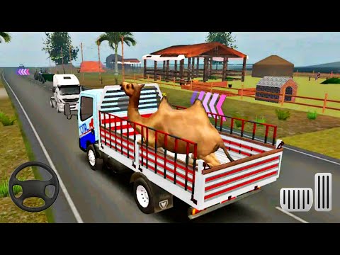 Zoo animal transport truck game - farm animal truck driving - Android Gameplay