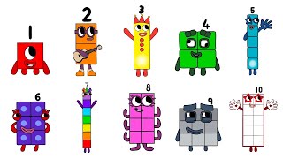 Numberblocks Band (One to Ten) Henry Hoover Version
