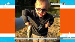 Video: Chris Pratt teaches his son to fish, and it's adorable