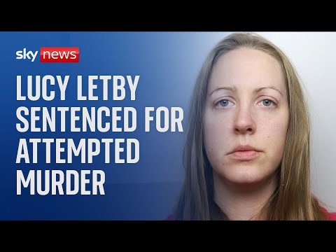 Watch: Serial killer nurse Lucy Letby sentenced for the attempted murder of a baby girl